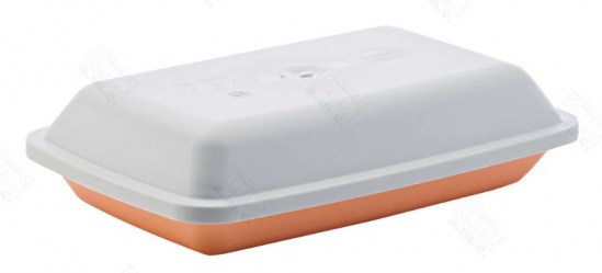 FUENTE RECTANGULAR 21 Cm. POLICARBONATO 450 CC.